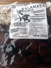 120g KALAMATA v oleji vypeckovan SA